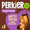 Perkier Nutty Toffee & Dark Choc Vitamin Bars