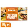 Morrisons The Best Pukka 4 Chicken & Vegetable Pies