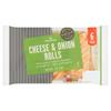 Morrisons 6 Fresh Bake Cheese & Onion Rolls