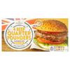 Morrisons Quarter Pound Beef Burger With Cheese