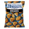 Iceland 28 (approx.) Breaded Chicken Breast Nuggets 392g
