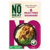 THE NO MEAT COMPANY 6 Meat-Free Sausages 270g