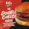 Ed's Diner Eds Easy Diner The Double Cheeseburger 200g