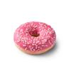 Lidl Pink Iced Ring Doughnut