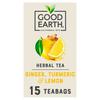 Morrisons Good Earth Tea Lemon, Ginger & Turmeric 15's