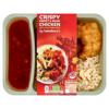 Sainsbury's Crispy Sweet & Sour Chicken With Rice 400g (Serves 1)
