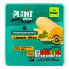 Plant Menu Coconut Oil Alternative To Cheddar Slices 180g-9 Pack