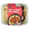 Inspired Cuisine Beef In Black Bean Sauce With Egg Fried Rice 400g