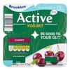 Brooklea Active Fat Free Yogurt Cherry 4x125g