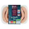 Sainsbury's Taste the Difference Outdoor Bred British Pork Smooth Chipolata Sausages x12 375g