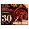 Sainsbury's Slow Cooked British Beef Casserole With Rich Red Wine Gravy & Mixed Vegetables 300g (Serves 1)