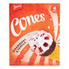 Giannis Strawberry & Vanilla Cones 4x110ml