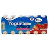 Brooklea Fat Free Immune Support Yogurt Drinks Strawberry 12x100g