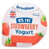 Brooklea Fat Free Strawberry Yogurt 450g