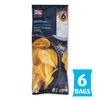 Specially Selected Multipack Hand Cooked Sea Salt Potato Crisps 6x25g