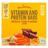 Harvest Morn Chocolate Peanut & Caramel Flavour Vitamin & Protein Bar 3x40g