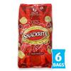 Snackrite Ready Salted Crisps Multipack 6x25g