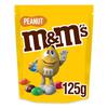 M&Ms Crunchy Peanut & Milk Chocolate Bites Pouch Bag 125g