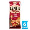 Snackrite BBQ Lentil Chips Multipack 6x15g