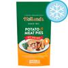 Hollands Potato & Meat Pies 4 Pack