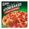 Carlos Thin Crust Stonebaked Double Pepperoni Pizza 330g