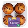 Holly Lane Chocolate Chunk Muffins 4 Pack