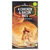 Morrisons Chicken & Bacon Pies 4 Pack
