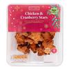 Lets Party Chicken & Cranberry Stars 200g