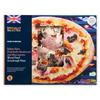 Specially Selected Italian Ham, Portobello Mushroom And Mascarpone Wood Fired Sourdough Pizza 520g