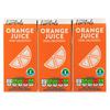 Everyday Essentials Orange Juice 3x200ml