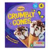 Dairyfine Crumbly Cones 4x125ml