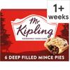 Mr Kipling 6 Snowflake Mince Pies
