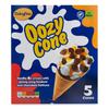 Dairyfine Oozy Cones Vanilla Ice Cream With Milk Chocolate Buttons 5x110ml