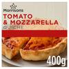 Morrisons Tomato & Mozzarella Quiche