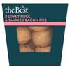 Morrisons The Best 8 Dinky Pork & Smoked Bacon Pies