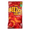 Snackrite Fiery Hot Flavour Baked Cheezios 6x16g