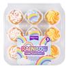 Holly Lane Mini Rainbow Cupcakes 9 Pack