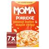 Moma Jumbo Oat Porridge Peanut Butter & Maple Syrup 7 X 35G