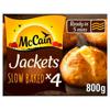 McCain Ready Baked Jacket Potatoes x4 800g