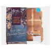 Sainsbury's Chocolate & Caramel Hot Cross Buns, Taste the Difference x4