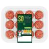 Sainsbury's 10% Fat Beef Meatballs, SO Organic 350g