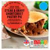 Sainsbury's Steak & Gravy Shortcrust Pastry Pie 200g