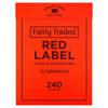 Sainsbury's Fairly Traded Red Label x240 Tea Bags 750g