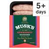 Musks 6 Newmarket Sausages 384G