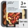 Tesco Finest Cumberland Sausages With Creamy Mash 500G