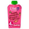 Ella's Kitchen Organic Sweet Potatoes, Broccoli and Carrots Baby Pouch 4+ Months 120g