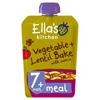 Ella's Kitchen Organic Vegetable and Lentil Bake Baby Pouch 7+ Months 130g
