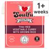 Soulful Thai Red Vegetable Curry With Brown Rice 380G