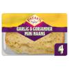 Patak's 4 Garlic & Coriander Mini Naans