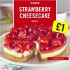 Iceland Strawberry Cheesecake 540g